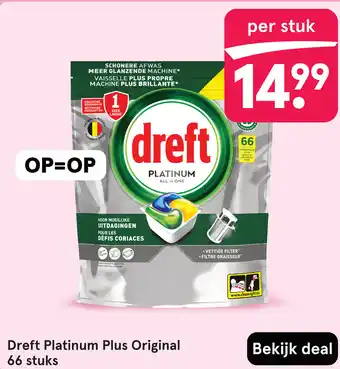 Etos Dreft Platinum Plus Original aanbieding