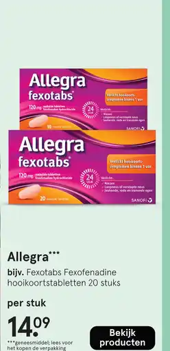 Etos Allegra aanbieding