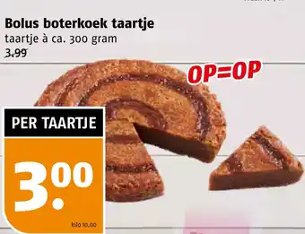 Poiesz Bolus boterkoek taartje aanbieding