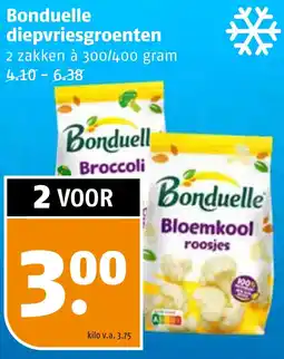 Poiesz Bonduelle diepvriesgroenten aanbieding