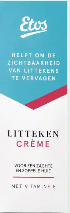 Etos Etos Litteken Crème aanbieding