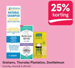 Etos Grahams, Thursday Plantation, Donttelmum aanbieding