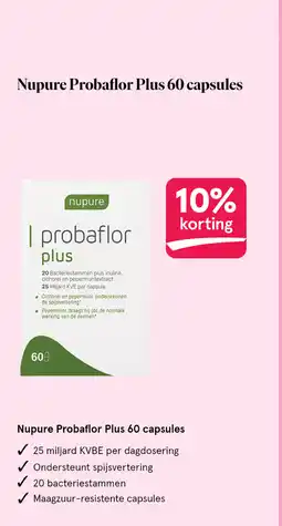 Etos Nupure Probaflor Plus 60 capsules aanbieding