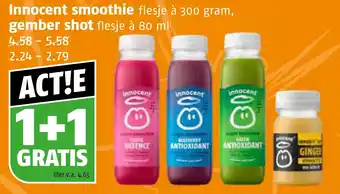 Poiesz Innocent smoothie of gember shot aanbieding