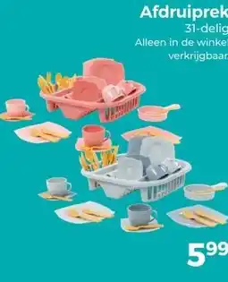 Trekpleister Afdruiprek 31-delig aanbieding