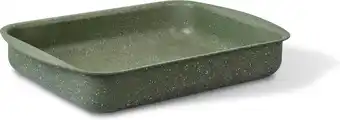 Bol.com TVS ovenschaal braadslede 35x27cm - Natura met VEGAN groene anti-kleeflaag - 100% Recycled aanbieding