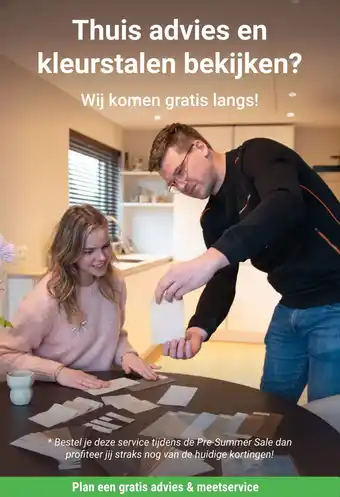 Raamdecoratie.com Plan een gratis advies & meetservice aanbieding