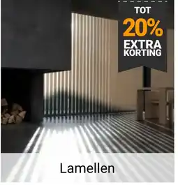 Raamdecoratie.com Lamellen aanbieding