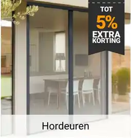 Raamdecoratie.com Hordeuren aanbieding