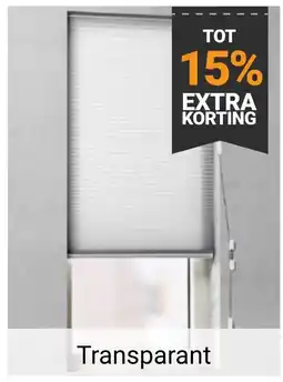 Raamdecoratie.com Transparant aanbieding