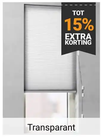 Raamdecoratie.com Transparant aanbieding
