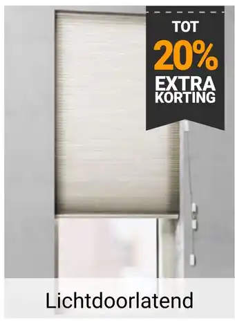 Raamdecoratie.com Lichtdoorlatend aanbieding