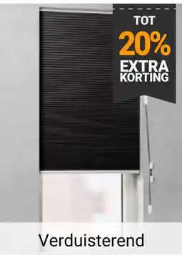 Raamdecoratie.com Verduisterend aanbieding
