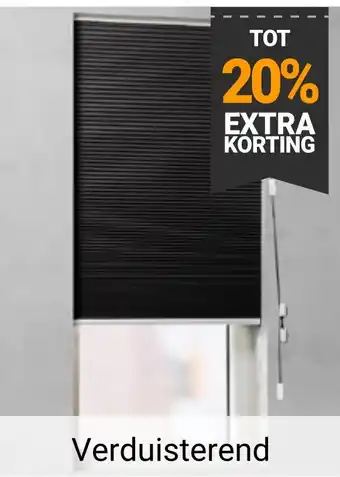 Raamdecoratie.com Verduisterend aanbieding