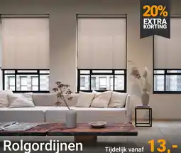 Raamdecoratie.com Rolgordijnen aanbieding
