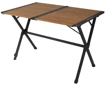 ANWB Eurotrail Campingtafel Chambery M Bamboe Zwart aanbieding