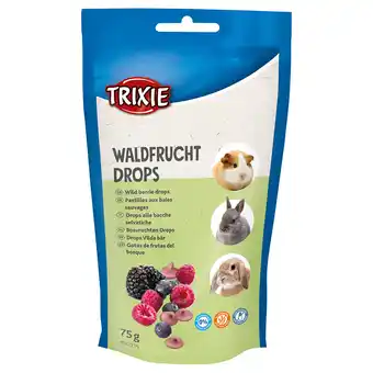 Zooplus 75g Trixie Bosvruchten Drops Knaagdieren Snack aanbieding
