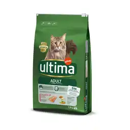 Zooplus 6 kg + 1,5 kg gratis! Ultima Cat droogvoer 7,5 kg aanbieding