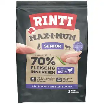 Zooplus RINTI Max-i-mum Senior Kip Hondenvoer - 1 kg aanbieding