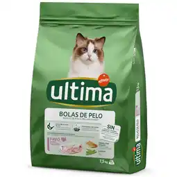 Zooplus 6 kg + 1,5 kg gratis! Ultima Cat droogvoer 7,5 kg aanbieding