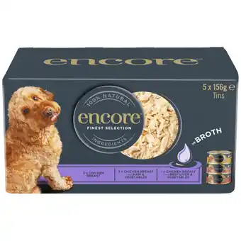 Zooplus 4 x 50 g +1 x 50 g gratis! Encore natvoer voor katten 5x50g aanbieding