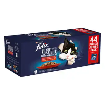 Zooplus 44x85g Vlees Selectie Felix Elke Dag Feest Kattenvoer aanbieding