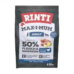 Zooplus 1kg RINTI Max-i-Mum Adult Kip droogvoer voor honden aanbieding
