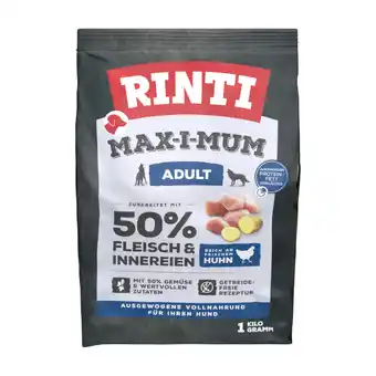 Zooplus 1kg RINTI Max-i-Mum Adult Kip droogvoer voor honden aanbieding