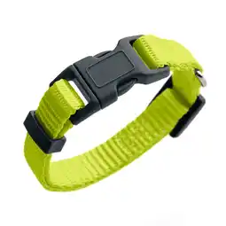 Zooplus Hunter Kraag London Vario Basic Lime Maat S: 24 - 36 cm nekomtrek, 10 mm brede Hond aanbieding