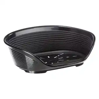 Zooplus Ferplast Hondenmand Siesta Deluxe Zwart - Set maat 8: mand + pootjes aanbieding