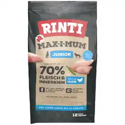 Zooplus Rinti Max-i-mum Junior Kip Hondenvoer - 12 kg aanbieding