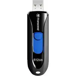 Conrad Transcend Flash-Speicher, unsortiert USB-stick 512 GB TS512GJF790W USB-A 3.1 Gen 1 aanbieding
