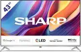 Bol.com Sharp Aquos 43GP6265 - 43 inch 4K UHD QLED met Google TV - 2024 aanbieding