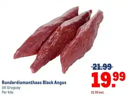 Makro Runderdiamanthaas Black Angus aanbieding