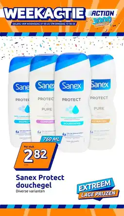 Action Sanex Protect douchegel aanbieding