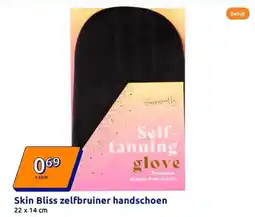 Action Skin Bliss zelfbruiner handschoen aanbieding