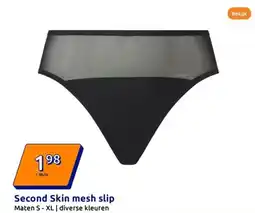 Action Second Skin mesh slip aanbieding