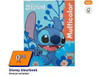 Action Disney kleurboek aanbieding