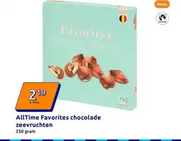 Action AllTime Favorites chocolade zeevruchten aanbieding