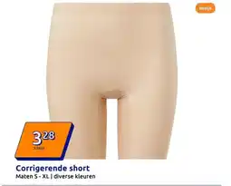 Action Corrigerende short aanbieding