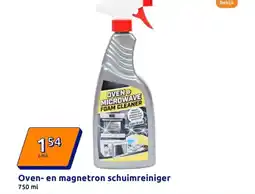 Action Oven en magnetron schuimreiniger aanbieding