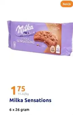 Action Milka Sensations aanbieding