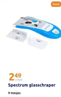 Action Spectrum glasschraper aanbieding
