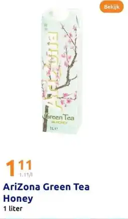 Action AriZona Green Tea Honey aanbieding
