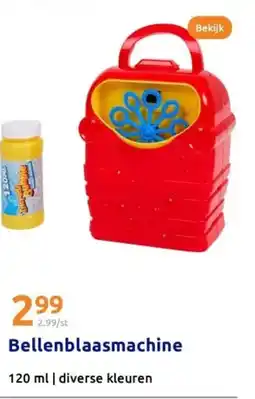 Action Bellenblaasmachine aanbieding