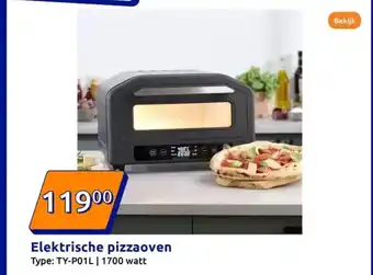 Action Elektrische pizzaoven aanbieding