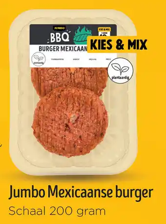 Jumbo Jumbo Mexicaanse burger aanbieding
