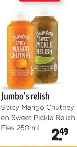 Jumbo Jumbo's relish aanbieding