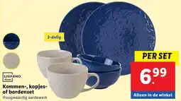 Lidl Kommen, kopjes of bordenset aanbieding