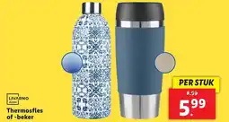 Lidl Thermosfles of beker aanbieding